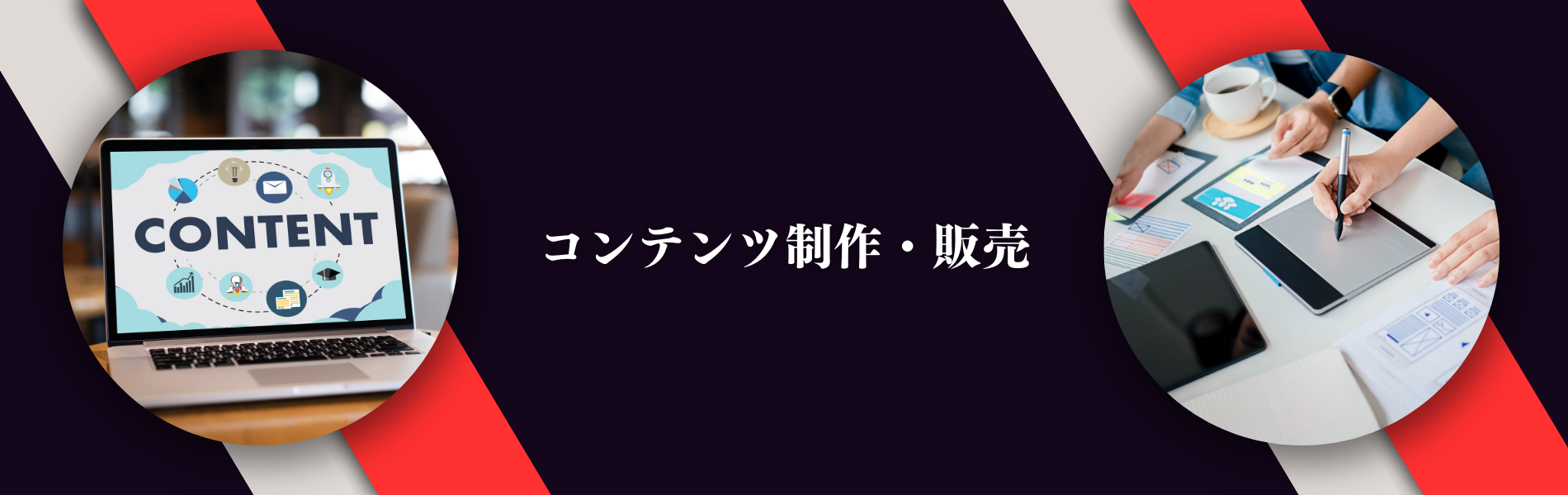 コンテンツ制作・販売